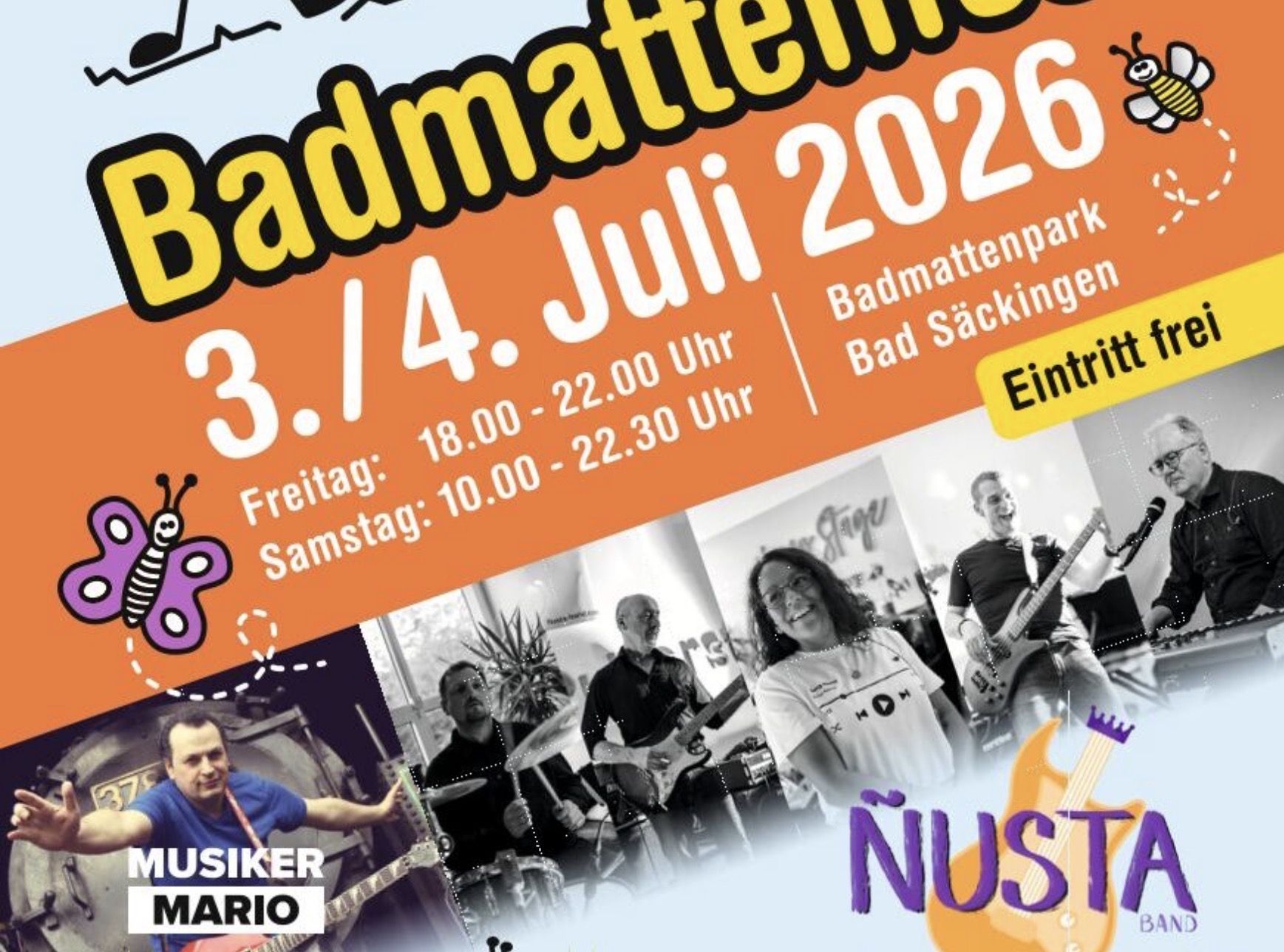 Mehr über den Artikel erfahren 33. Badmattenfest Bad Säckingen – Laserbiathlon mit Parcours
